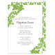 Nature Green Damask Invitations Image 3 of 7